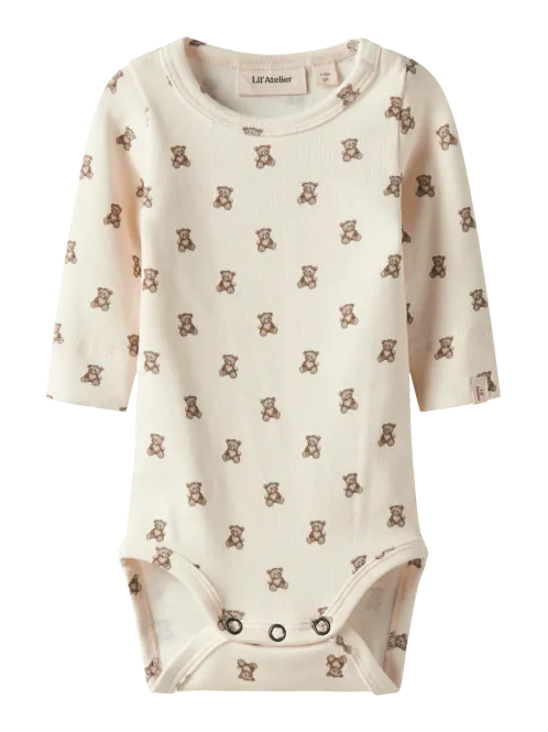 Hovedbilde Lil'Atelier Gayo Teddybear slim body til baby - ...