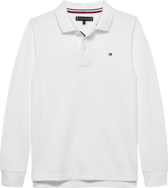 Hovedbilde Tommy Hilfiger langermet polo til barn - white