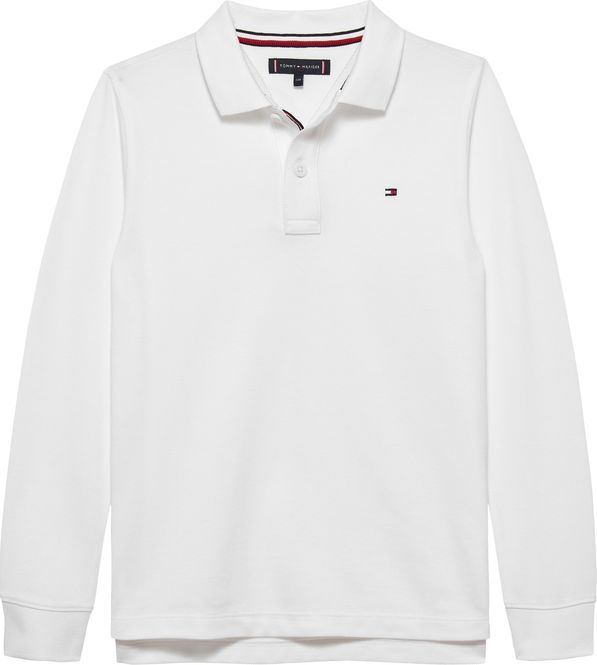 Hovedbilde Tommy Hilfiger langermet polo til barn - white