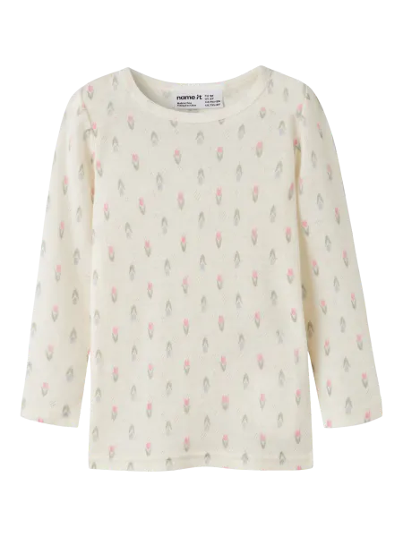 Hovedbilde Name It Wang Tulip ull trøye til barn - coconut ...