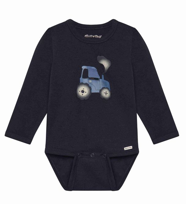 Hovedbilde Minymo Traktor body til baby - dark sapphire