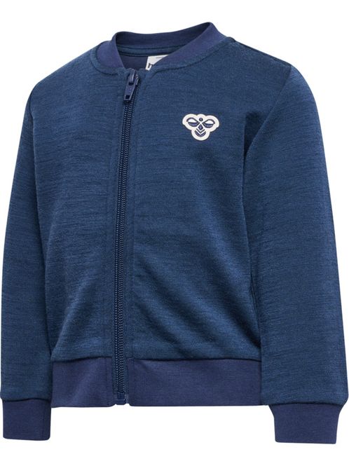 Hovedbilde Hummel Bee Mini ull/bomull zip jakke - dress ...
