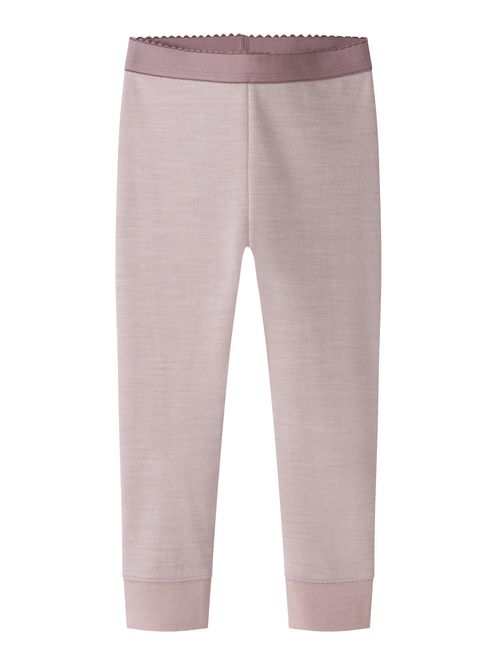 Hovedbilde Name It Wuppo ull/bomull leggings til barn - ...