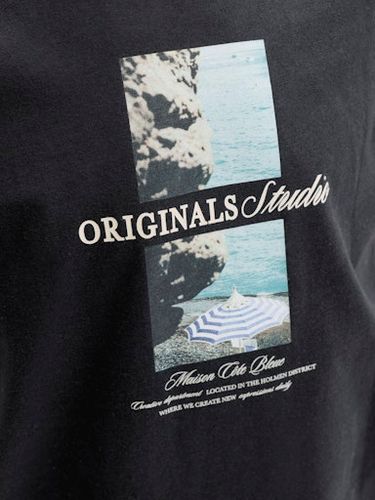 Jack & Jones Norrebro photo t-skjorte til junior - black