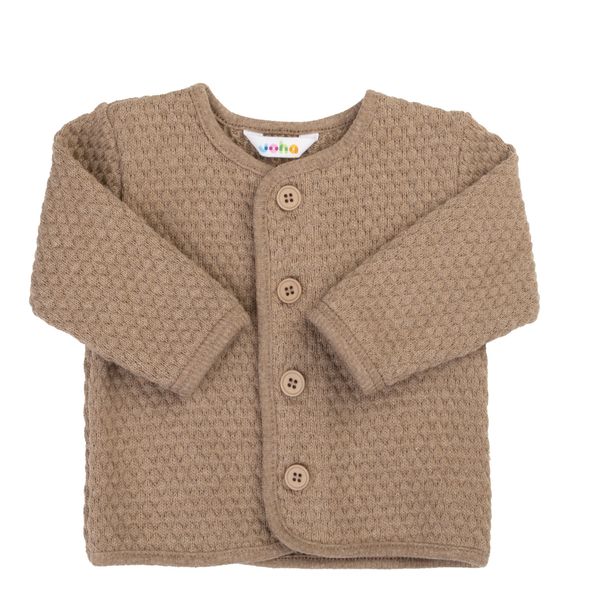 Hovedbilde Joha Cotton Knit cardigan - mørk beige