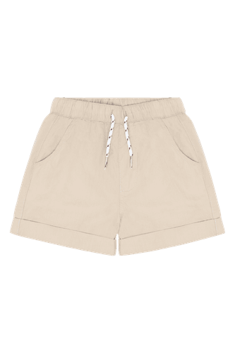 Hust & Claire Hans Poplin shorts til barn - sandy