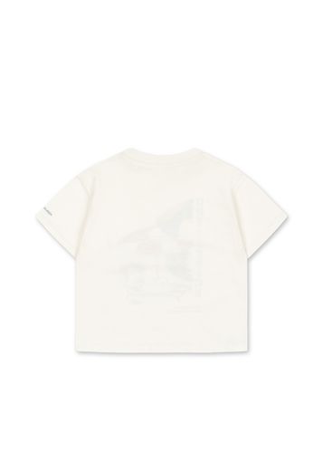 Konges Sløjd Famo t-skjorte til jente - antique white