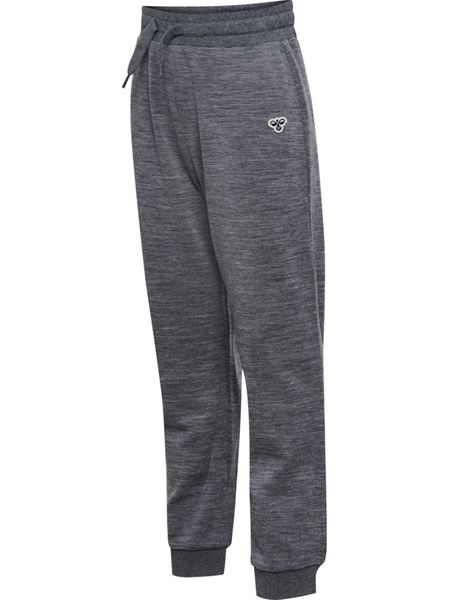 Hovedbilde Hummel Bee Jr ull/bomull bukse - grey melange