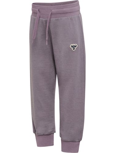 Hummel Bee Mini ull/bomull bukse - gray ridge lilla