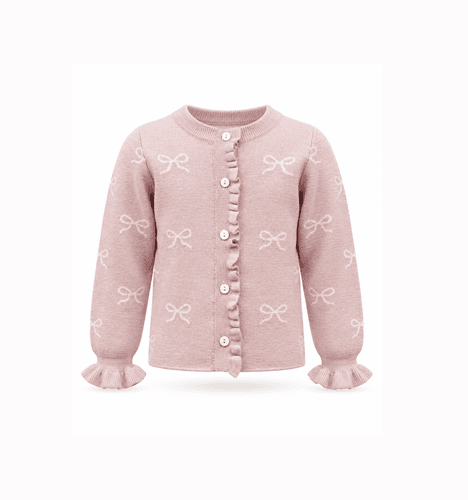Vilje & Ve Lani ull cardigan - soft pink