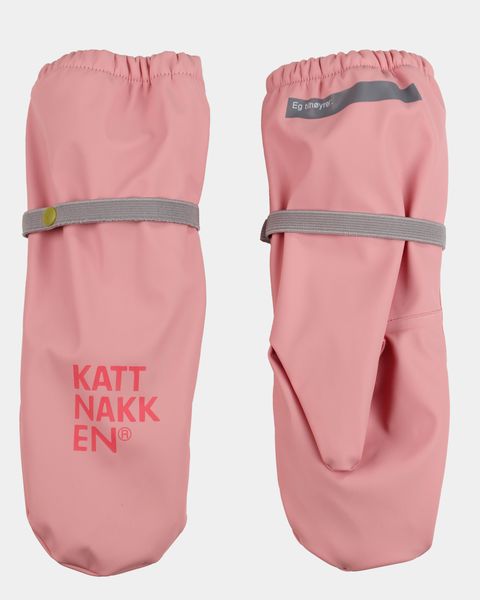 Hovedbilde Kattnakken Regnvotter - rosa krystall