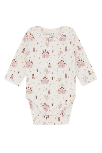 Hust & Claire Bebe Fairytale body til baby - adobe rose