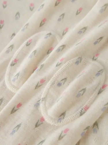 Name It Wang Tulip ull leggings til barn - coconut milk AOP
