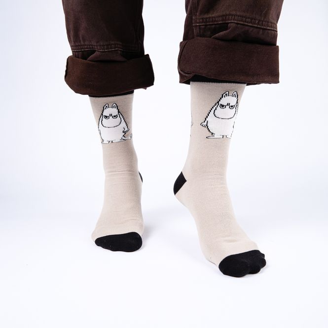 Hovedbilde Moomin Sokker til voksen, Sinna Mummitrollet, ...