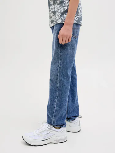 Jack and Jones Clark 123 JJOriginal jeans til junior - blue deni