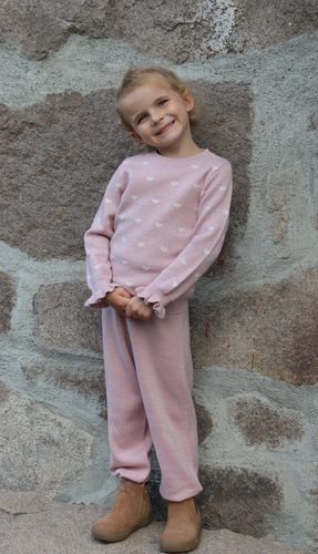 Vilje & Ve Lani ull genser - soft pink