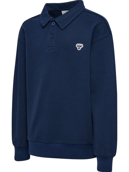 Hovedbilde Hummel Loose Pique Polo sweatshirt - dress blues