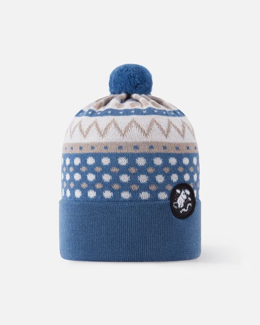 Hovedbilde Reima Moomin Flinga beanie til barn - blue ocean