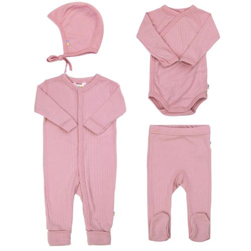 Pakkedeal - Joha merinoull baby - gammelrosa 