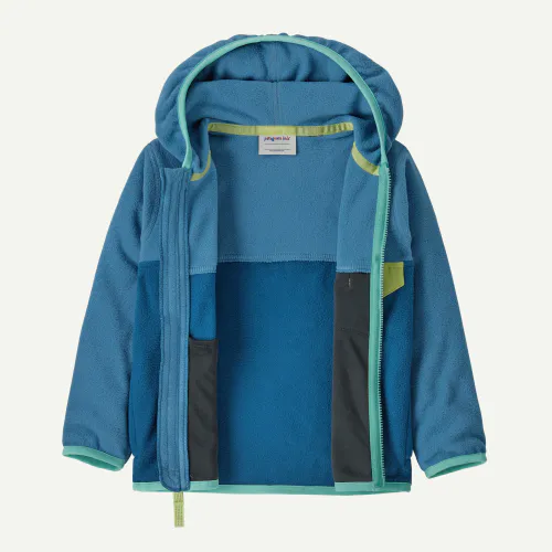 Patagonia Baby Micro D™ Snap-T® Fleece Jacket, Aquatic Blue