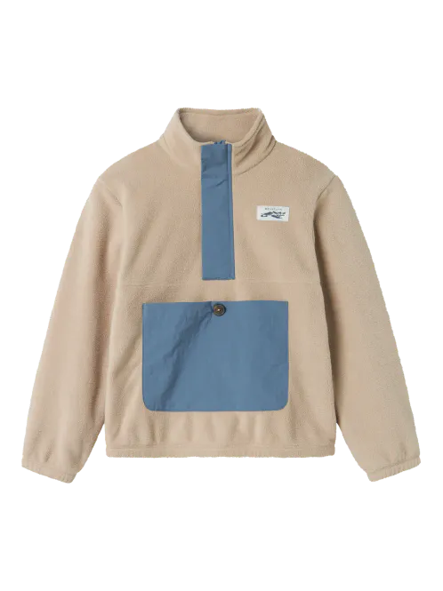 Hovedbilde Name It Meeko fleecegenser - pure cashmere-blue