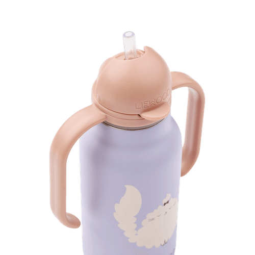 Liewood Kimmie vannflaske 250ml - cat warm lilac