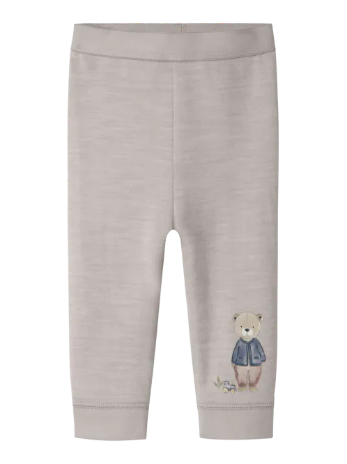 Hovedbilde Name It Wup ull/bomull legging til baby - ...