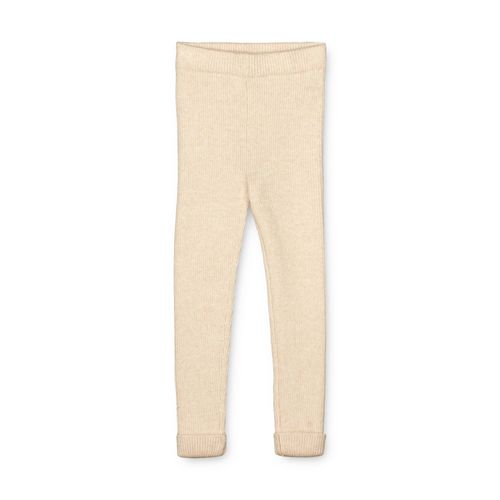 Fliink Benna rib legging til barn - sandshell