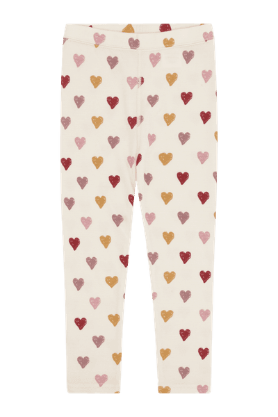 Hovedbilde Hust & Claire Laki Hearts ull/bambus leggings til ...