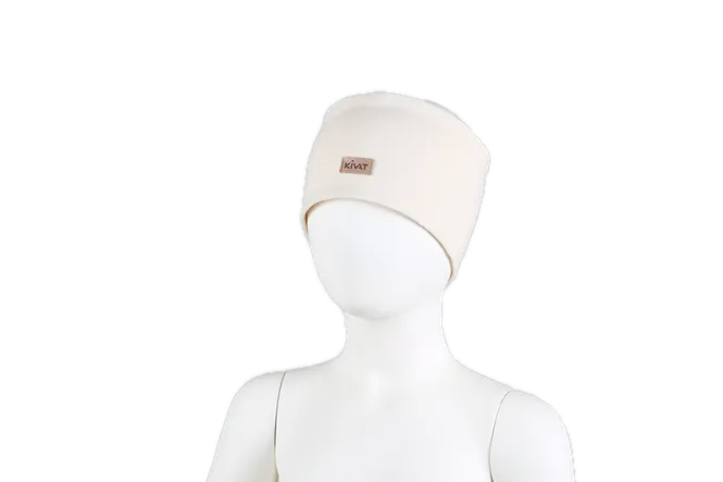 Hovedbilde Kivat Logo pannebånd til barn - off white