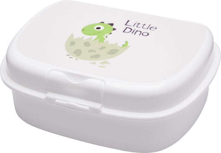 Matboks Little dino - hvite 