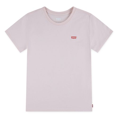 Levis Batwing brodert chest hit t-skjorte - crystal pink