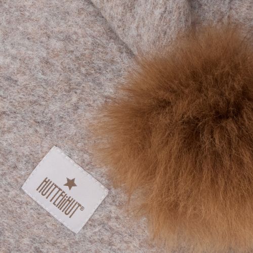 HUTTELiHUT Bigbear ull balaclava m/alpakka dusker - camel melange