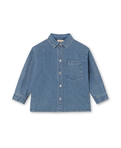 Fliink Don denimskjorte til barn - light denim blue