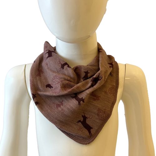 Blinke Forest ull/bambus smekkeskjerf - rose grey 