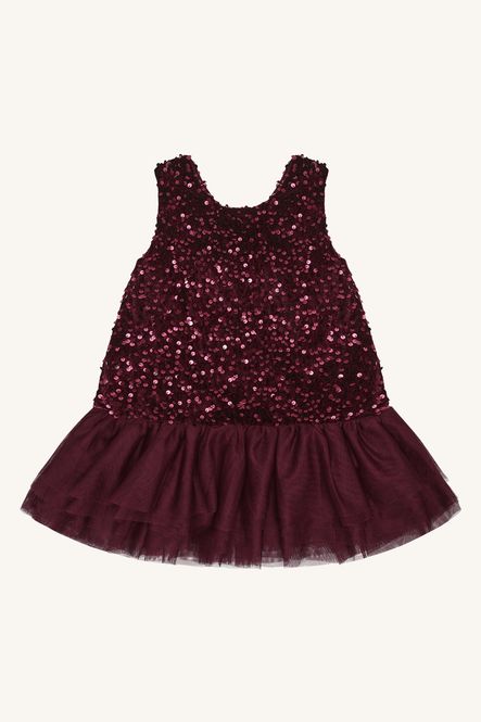 Hovedbilde Hust & Claire Karoline Sequins kjole - teaberry