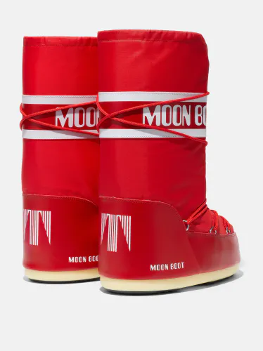 Moon Boot Icon Nylon til barn - red