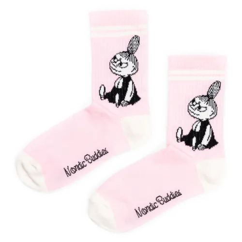 Moomin Sokker til voksen, Retro, Lille My, Rosa (36-42)
