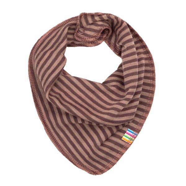 Hovedbilde Joha Mini stripe ull smekkeskjerf - rosa