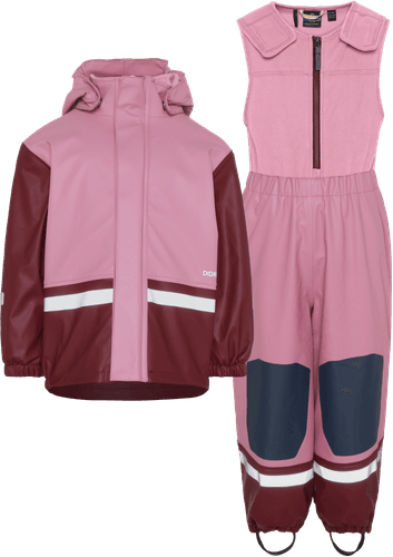 Didriksons Boardman Regnsett til barn - heather pink
