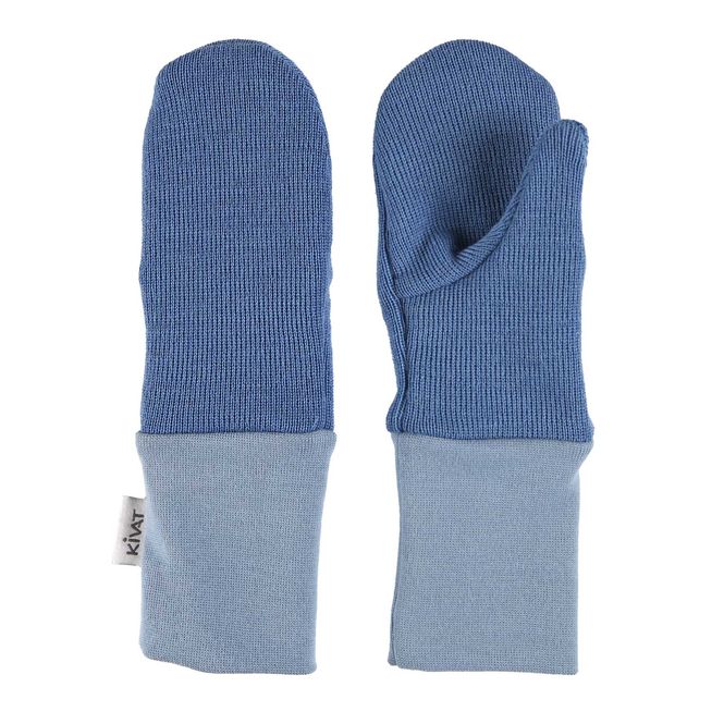 Hovedbilde Kivat ullvotter - himmelblå