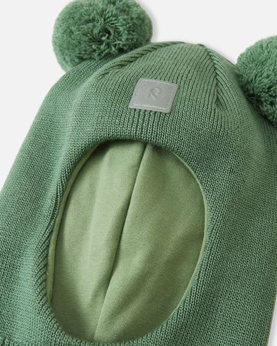 Reima Vekkuli balaclava - green clay