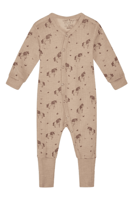 Hovedbilde Hust & Claire Mocel ull/lyocell heldress ...