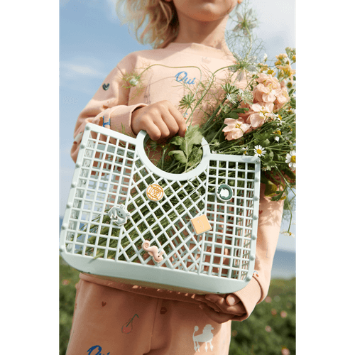 Liewood Samantha kurv med charms - Light Peppermint