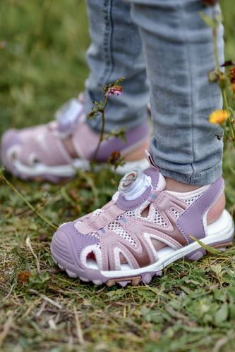 Mikk Line Sandal Mesh - adobe rose