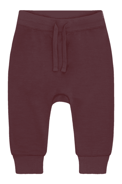 Hovedbilde Hust & Claire Gaby ull/bambus joggebukse - plum ...
