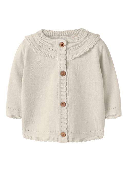 Hovedbilde Lil'Atelier Hao strikket cardigan til baby - ...