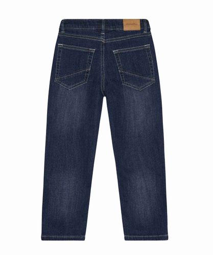 Minymo jeans med stretch til barn - dark sapphire