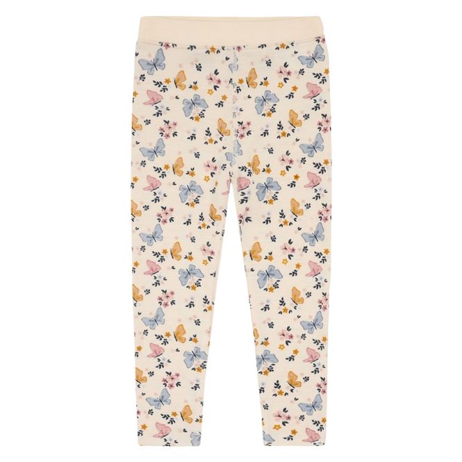 Hovedbilde Hust & Claire Liro Butterfly ull leggings - off ...