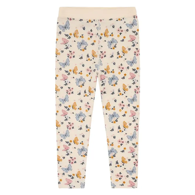 Hovedbilde Hust & Claire Liro Butterfly ull leggings - off ...